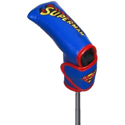 Creative Covers Superman Blade Putter Headcover 3 Creative Covers Superman Blade Putter Headcover