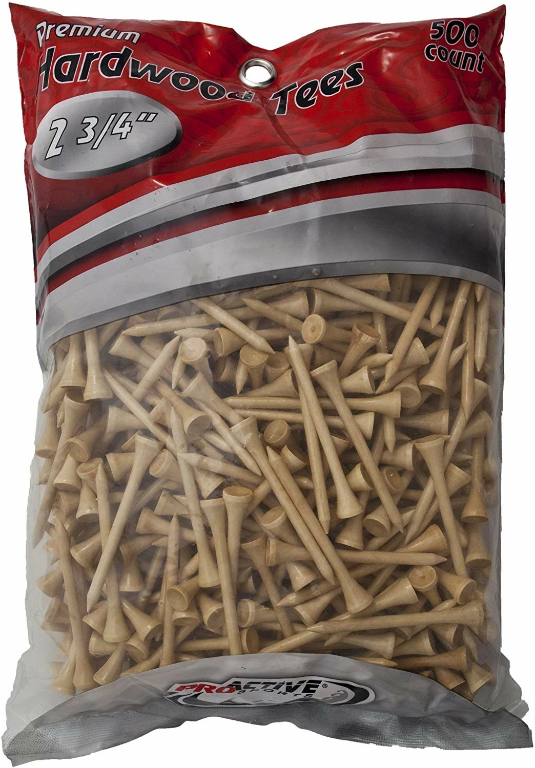 CaddiesShack ProActive Premium Sports Hardwood Golf Tees 2.75" 500 Count 4 CaddiesShack ProActive Premium Sports Hardwood Golf Tees 2.75" 500 Count - Image 2