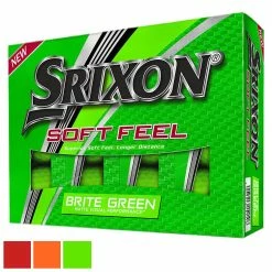 Cleveland Golf Srixon Soft Feel Brite Matte Color Golf Balls -Golf Clubs Sales Shop 2018SoftFeelBriteHero
