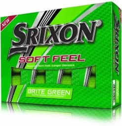 Cleveland Golf Srixon Soft Feel Brite Matte Color Golf Balls -Golf Clubs Sales Shop 2019SoftFeelBritte Green Box0