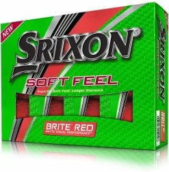 Cleveland Golf Srixon Soft Feel Brite Matte Color Golf Balls -Golf Clubs Sales Shop 2019SoftFeelBritte Red Box0