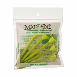 Proactive Martini 3 1/4" Original Golf Tees -Golf Clubs Sales Shop 3.25 Lime