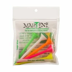 Proactive Martini 3 1/4" Original Golf Tees -Golf Clubs Sales Shop 3.25 Neon