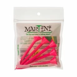 Proactive Martini 3 1/4" Original Golf Tees -Golf Clubs Sales Shop 3.25 Pink
