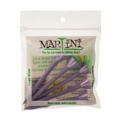 Proactive Martini 3 1/4" Original Golf Tees -Golf Clubs Sales Shop 3.25 Purple