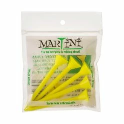 Proactive Martini 3 1/4" Original Golf Tees -Golf Clubs Sales Shop 3.25 Yellow
