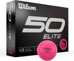 Wilson Staff 50 Elite Golf Balls -Golf Clubs Sales Shop 50Elite Pink 0 5c382f71 8505 446d 953e 827de1a4169b