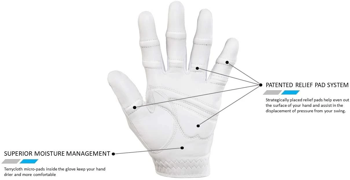 Bionic Golf Women's StableGrip Glove - White 6 Bionic Golf Women's StableGrip Glove - White - Image 4