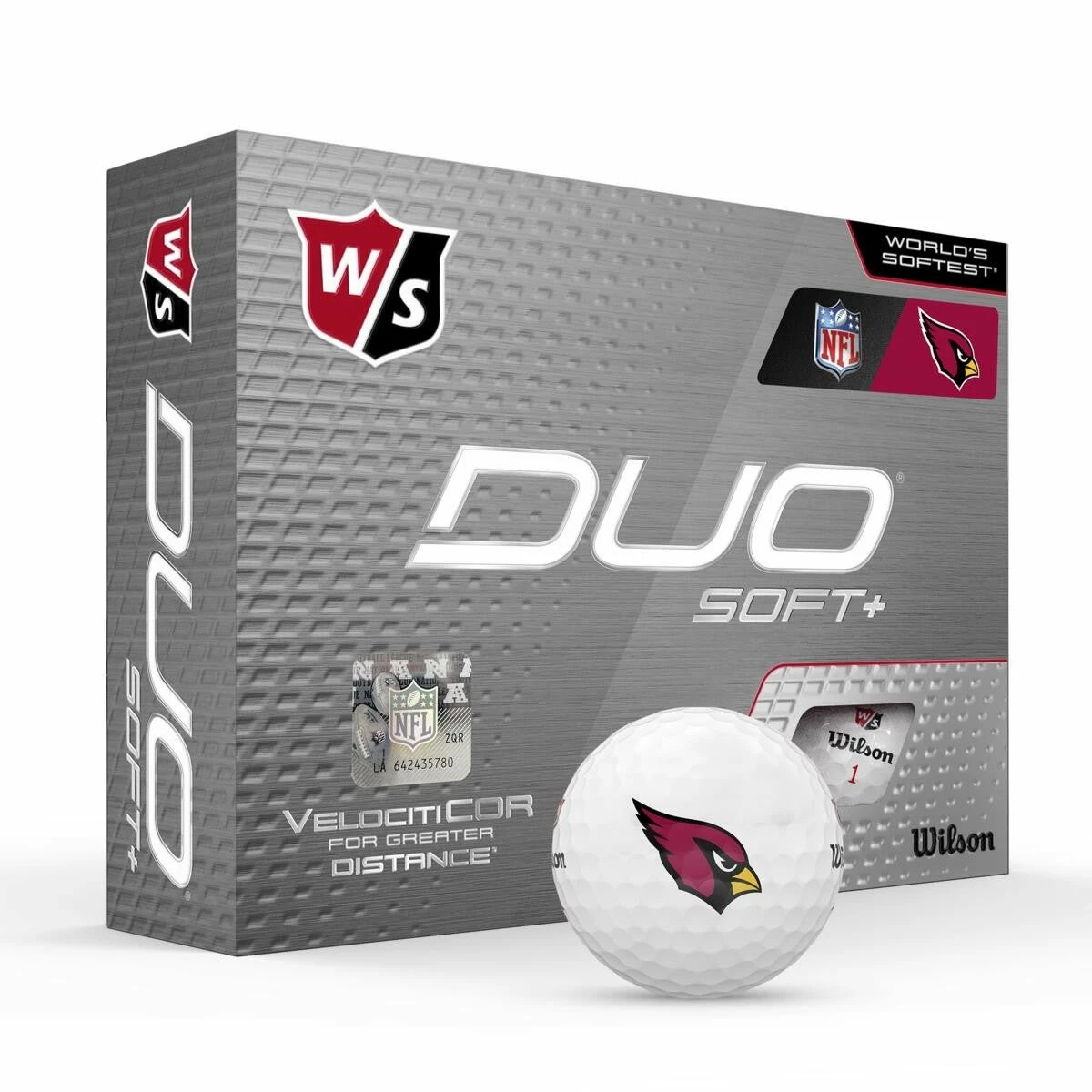 Wilson Staff Duo Soft + NFL Team Licensed Golf Balls - Image 2