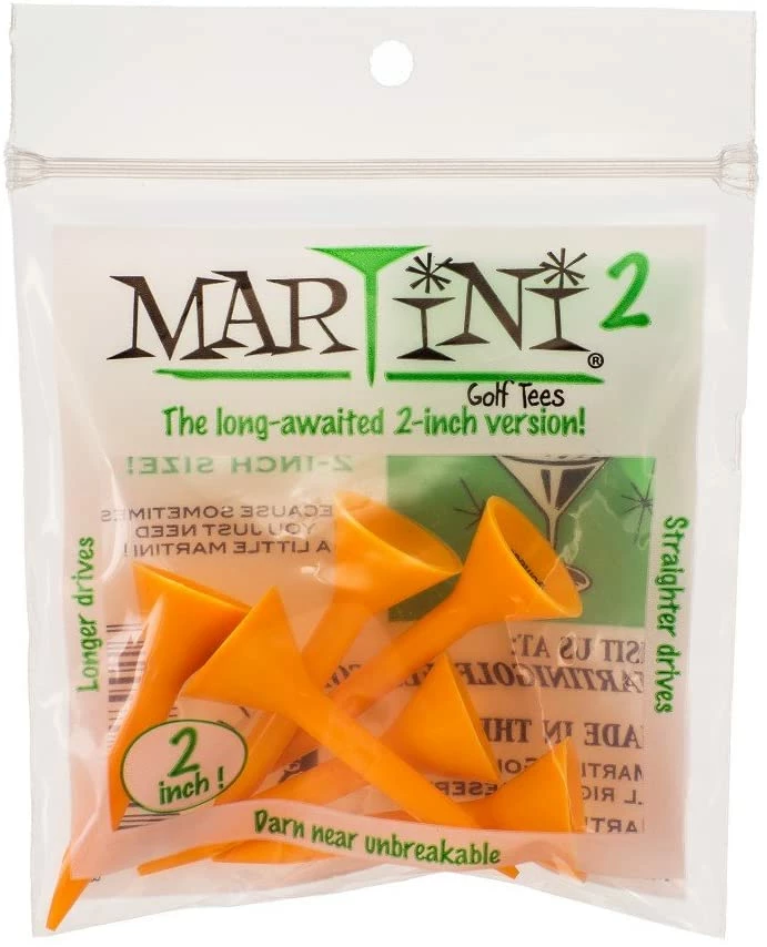 J&M Martini Tees - 2" - 6 Pack 5 J&M Martini Tees - 2" - 6 Pack - Image 3