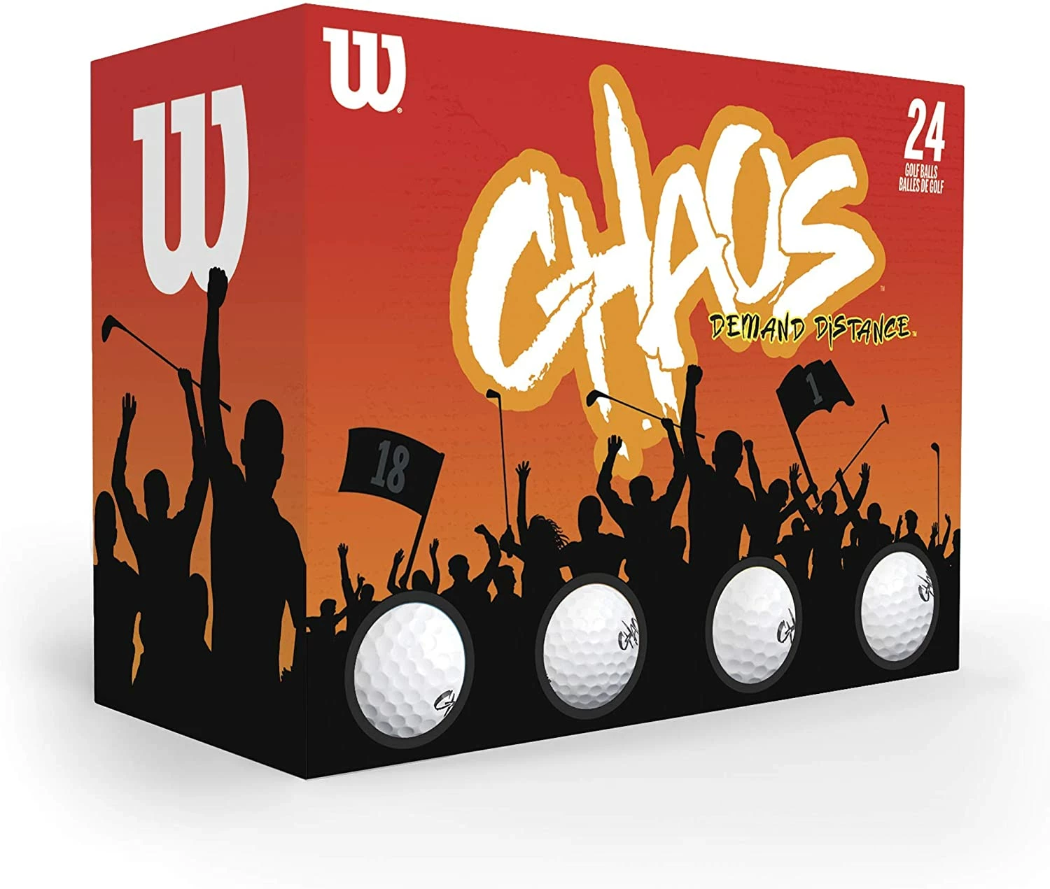 Wilson Golf 2020 Chaos Golf Balls 24 Pack 8 Wilson Golf 2020 Chaos Golf Balls 24 Pack - Image 6