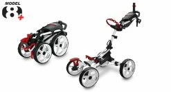 Proactive Clicgear Golf 4-Wheel Push Cart Model 8.0+ -Golf Clubs Sales Shop 8.0 Side by Side