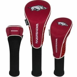 Team Golf Arkansas Set Of Three Headcovers