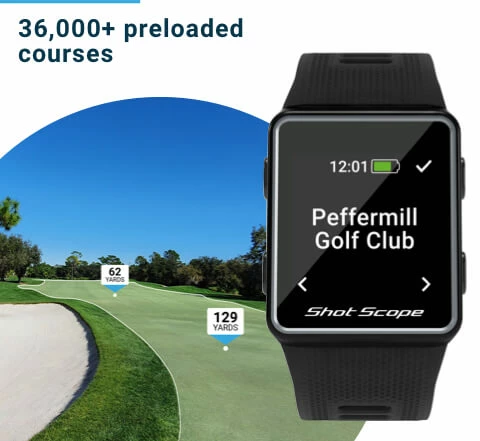 Shot Scope Golf V3 GPS Performance Tracking Watch 18 Shot Scope Golf V3 GPS Performance Tracking Watch - Image 16