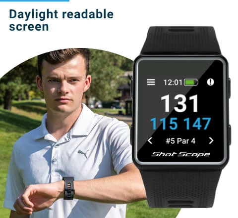 Shot Scope Golf V3 GPS Performance Tracking Watch 20 Shot Scope Golf V3 GPS Performance Tracking Watch - Image 18