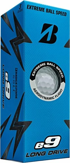 Bridgestone E9 Long Drive Golf Balls - Sleeve