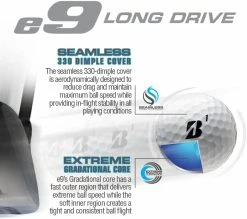 Bridgestone E9 Long Drive Golf Balls - Sleeve 8 Bridgestone E9 Long Drive Golf Balls - Sleeve -Golf Clubs Sales Shop Bridgestonee9LongDrive 3 2794daee a0b3 49ac 9438 22da396ee63c
