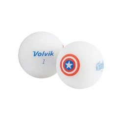 Volvik Marvel Character Golf Ball 4 Pack 19 Volvik Marvel Character Golf Ball 4 Pack -Golf Clubs Sales Shop Captain America Ball