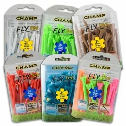CaddiesShack Champ Fly Tees 4" Plastic Golf Tees