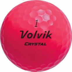 Volvik Crystal Focus Colored Golf Balls 13 Volvik Crystal Focus Colored Golf Balls -Golf Clubs Sales Shop CrystalFocus2022 PinkBall