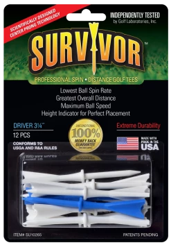 Proactive Survivor Professional Spin Distance Golf Tees 9 Proactive Survivor Professional Spin Distance Golf Tees -Golf Clubs Sales Shop DST501 P01 1024x1024 29c46b83 86af 4300 aaea 551e15321076