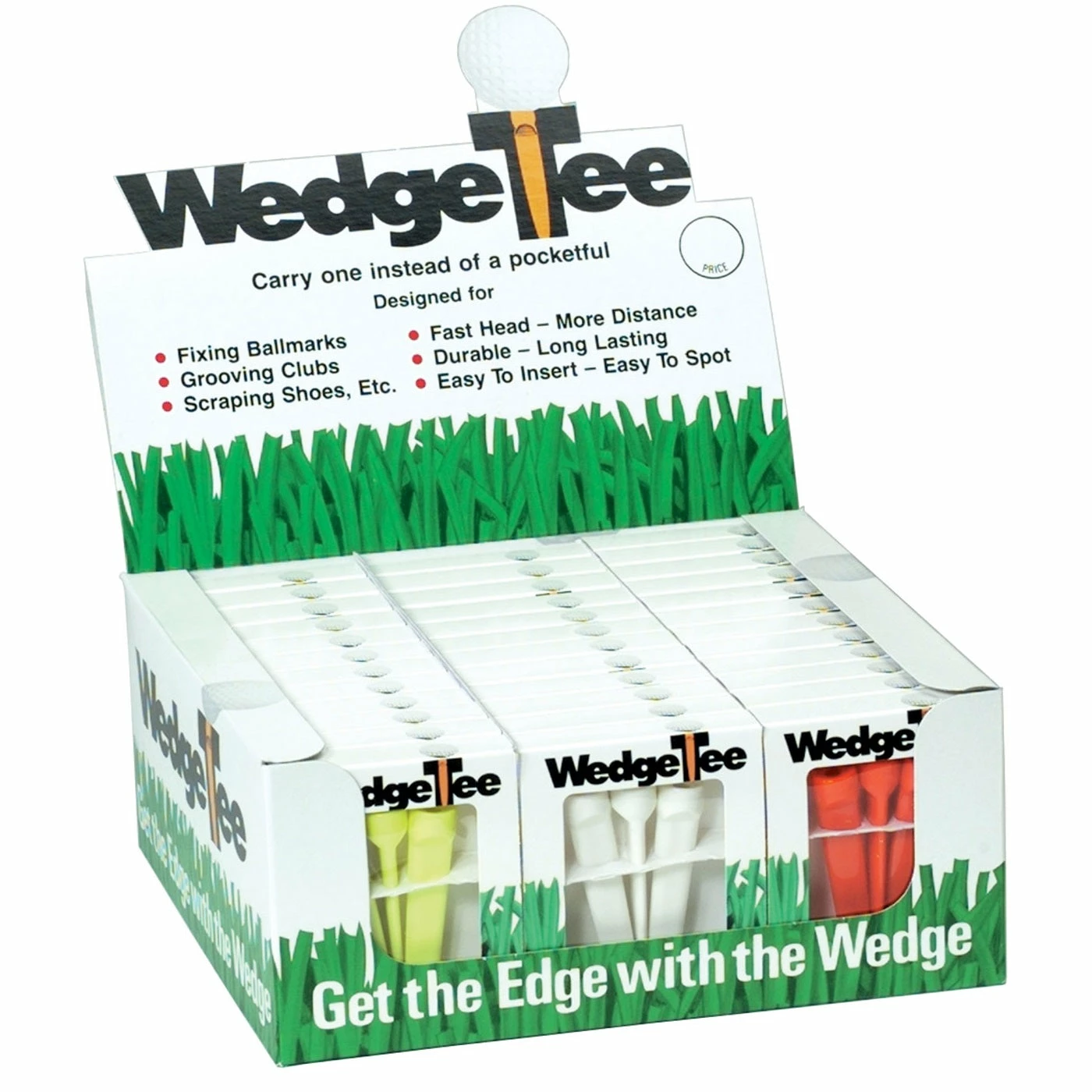 J And M Wedge Tees Golf Tee, Divot Repair & Groove Cleaner Combo 3 J And M Wedge Tees Golf Tee, Divot Repair & Groove Cleaner Combo