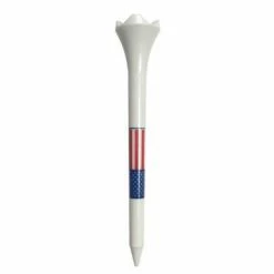Golf Works Pride Sports Plastic Evolution USA Flag Edition Golf Tees -Golf Clubs Sales Shop Evolution 2.75 USA 30 count 2