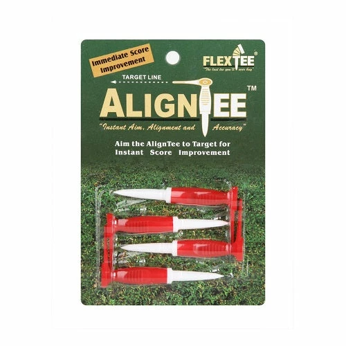 Hireko FlexTee AlignTee Flexible Golf Tees (4 Pack) 3 Hireko FlexTee AlignTee Flexible Golf Tees (4 Pack)