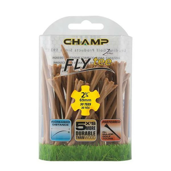 CaddiesShack Champ Fly Tees 2.75" Plastic Golf Tees 5 CaddiesShack Champ Fly Tees 2.75" Plastic Golf Tees - Image 4