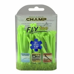 CaddiesShack Champ Fly Tees 3.25" Plastic Golf Tees -Golf Clubs Sales Shop Flytee 314 25 GreenPlain 92546 600px 1800x1800 96655fbd 4635 4352 985f e9de6366ad32