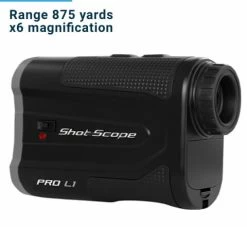 Shot Scope Golf Pro L1 Laser Rangefinder -Golf Clubs Sales Shop Grey 480x441 Desktop 4