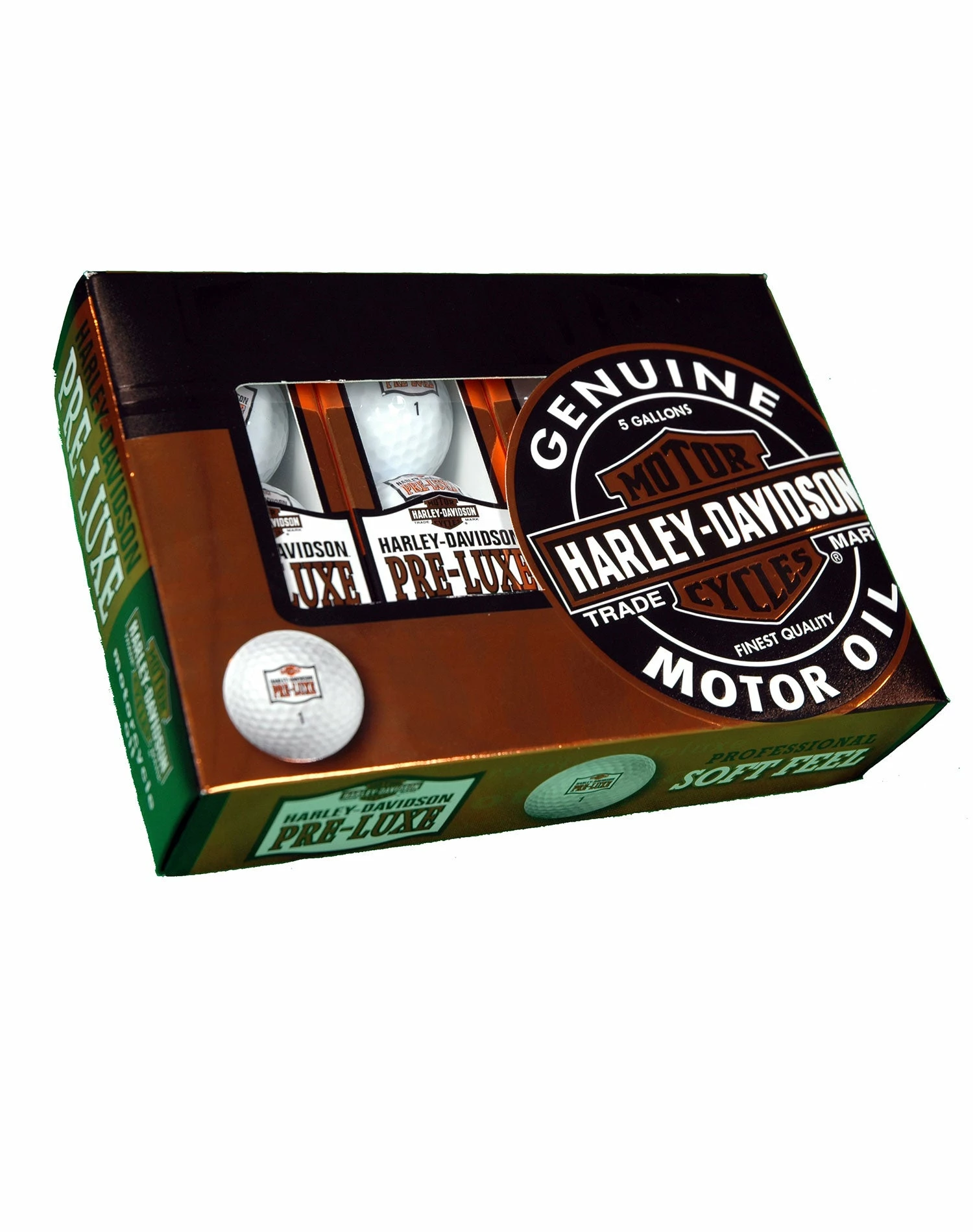 J&M Harley Davidson Professional Soft Feel Golf Balls 3 J&M Harley Davidson Professional Soft Feel Golf Balls