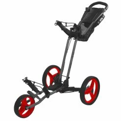 Sun Mountain Pathfinder PX3 Golf Push Carts -Golf Clubs Sales Shop MagneticGreyRed