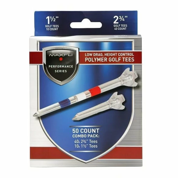 Golf Works Maxfli USA Golf Tees 3 Golf Works Maxfli USA Golf Tees