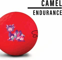 Saintnine America Saintnine Misty Premium Matte Golf Balls -Golf Clubs Sales Shop MistyMatteRed1