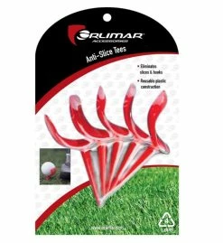 CaddiesShack Orlimar Anti-Slice Tee Pack (5 Pack)
