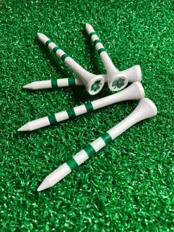 Golf Works Pride Sports Novelty Golf Tees -Golf Clubs Sales Shop PrideSportsNoveltyTees Shamrock2