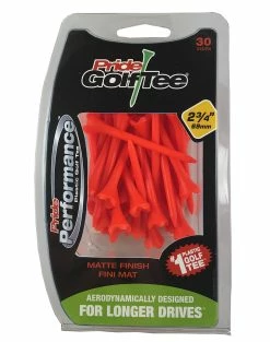 J&M Pride Performance Matte Finish Golf Tees 14 J&M Pride Performance Matte Finish Golf Tees -Golf Clubs Sales Shop Pride Performance Matte 234 Orange 30ct 87990