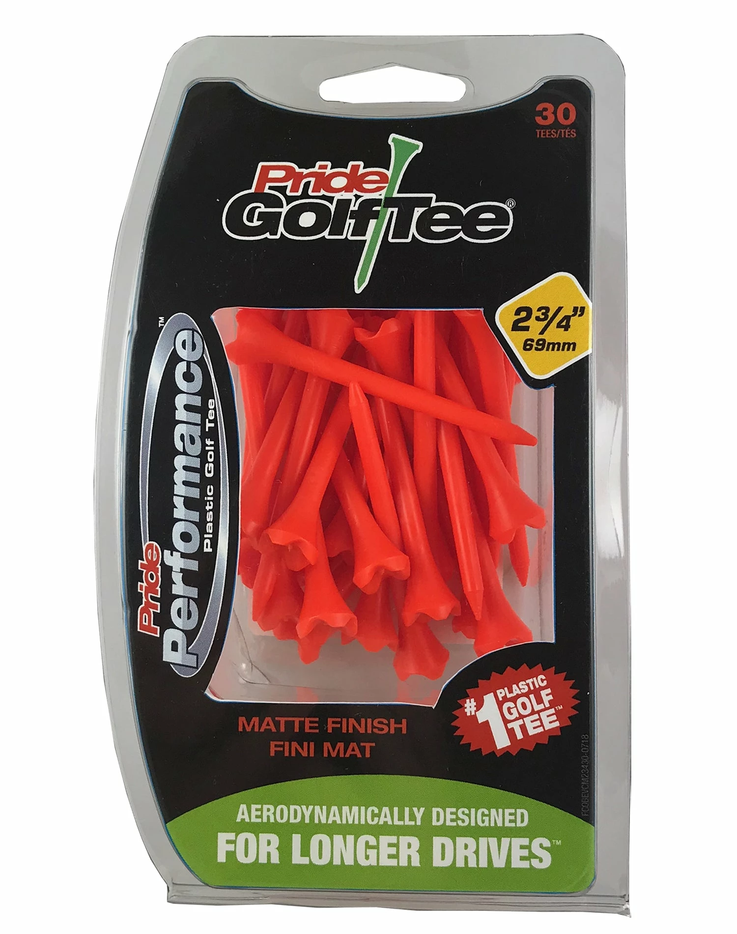 J&M Pride Performance Matte Finish Golf Tees 6 J&M Pride Performance Matte Finish Golf Tees - Image 4