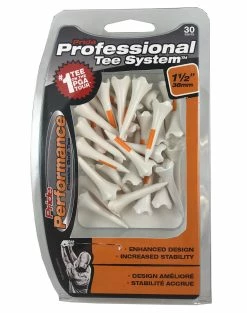 J&M Pride Performance Plastic PTS Golf Tees -Golf Clubs Sales Shop Pride Performance PTS 112 White 30ct 87887