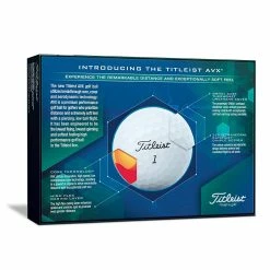 CaddiesShack Titleist AVX Golf Balls - Previous Model -Golf Clubs Sales Shop Pro AVX 2019 Box Back