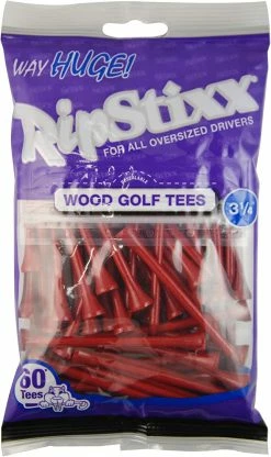 CaddiesShack RIPStixx Golf Tees - 3.25" 11 CaddiesShack RIPStixx Golf Tees - 3.25" -Golf Clubs Sales Shop RIPStixx3.25 Red