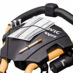 Proactive Clicgear Golf 3-Wheel Rovic Swivel Push Cart Model RV1s -Golf Clubs Sales Shop RV1S Peach 2