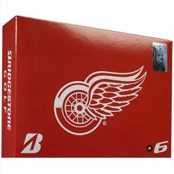 Bridgestone E6 NHL Licensed Golf Balls - 8 Teams Available -Golf Clubs Sales Shop Redwings