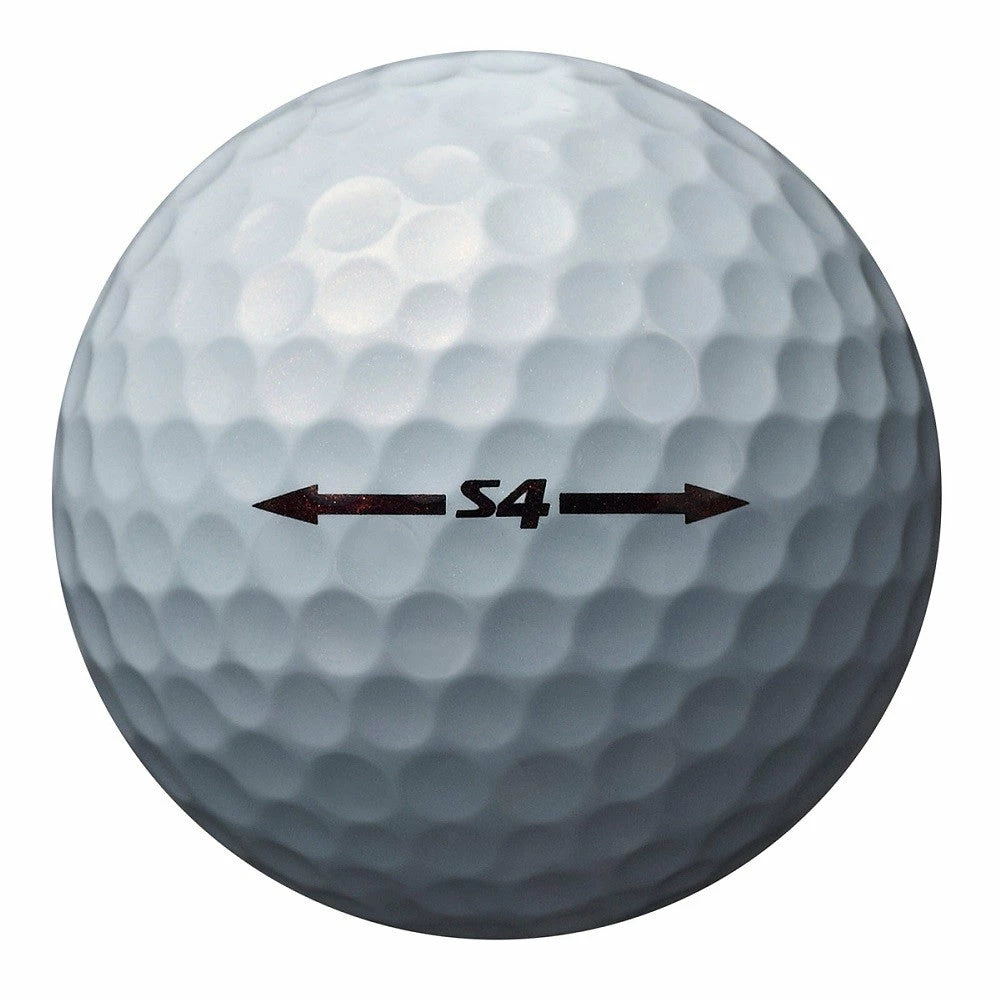Volvik S4 Golf Balls - White (3 Ball Sleeve) 4 Volvik S4 Golf Balls - White (3 Ball Sleeve) - Image 2