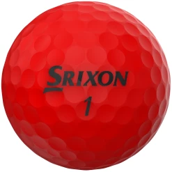 Cleveland Golf Srixon Soft Feel Brite Matte Color Golf Balls -Golf Clubs Sales Shop SOFTFEEL13BRITERED MONEY