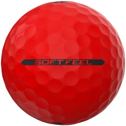 Cleveland Golf Srixon Soft Feel Brite Matte Color Golf Balls -Golf Clubs Sales Shop SOFTFEEL13BRITERED SIDEMARK