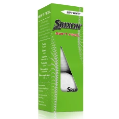 Cleveland Golf Srixon Soft Feel Golf Balls -Golf Clubs Sales Shop SOFTFEEL13Sleeve PureWhite FLIP reflection