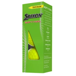 Cleveland Golf Srixon Soft Feel Golf Balls -Golf Clubs Sales Shop SOFTFEEL13Sleeve TourYellow