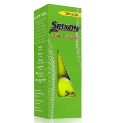 Cleveland Golf Srixon Soft Feel Golf Balls -Golf Clubs Sales Shop SOFTFEEL13Sleeve TourYellow FLIP reflection